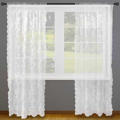 IKEA Alvine lace curtain set of 2