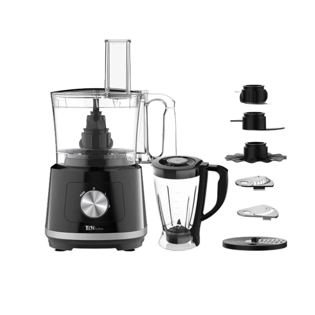 Tech Electric Food Processor Model FP1108-81BB
