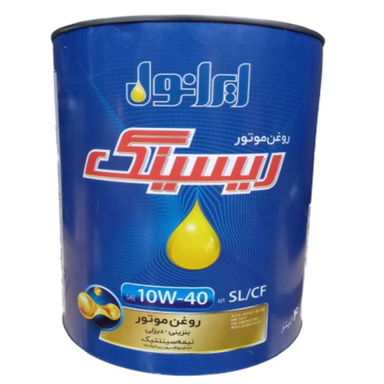 Iranol Racing 10W40 SL metal can engine oil 4 liters