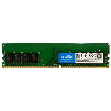 Crucial CT8G4DFS8266 DDR4 single-channel desktop RAM 2666MHz CL19 8GB