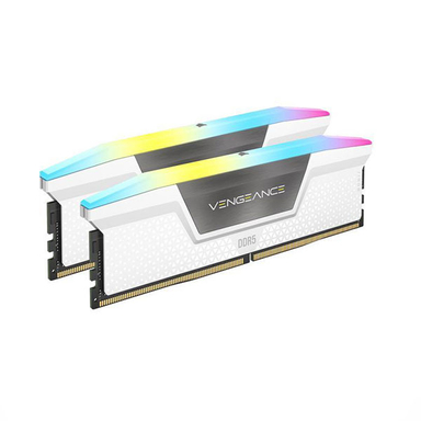 Corsair Vengeance RGB 64GB dual-channel 6000MHz white RAM