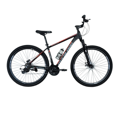 Overlord 5022821 urban bicycle code 29 red black