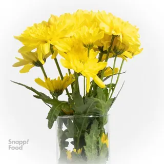 دسته گل داوودی زرد