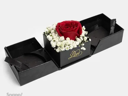 مینی باکس مشکی ۱ شاخه