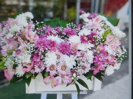 سبد گل طبیعی