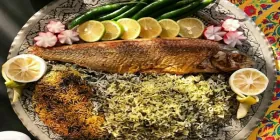 غذای دریایی مُینه خارو (Moyneh Kharo) ماهی جنوب