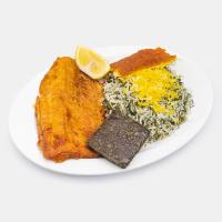 خرید سبزی پلو با ماهی گریل