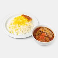 خرید چلو خورشت بامیه با گوشت بره