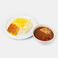 خرید چلو خورشت فسنجان با گوشت