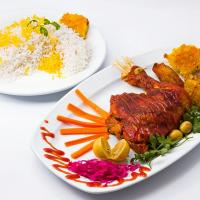 خرید چلو مرغ سرخ شده
