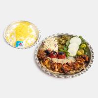 چلو جوجه کباب بدون استخوان ران مخصوص