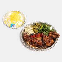چلو جوجه کباب با استخوان