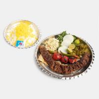 چلو کباب مخصوص تند سبزیجات