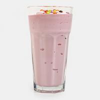 شیک جلاتو توت فرنگی و اورئو