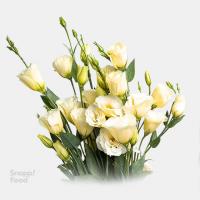 دسته گل لیسین توس کرم
