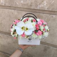 فلاور بَگ بهاره صورتی کد 17
