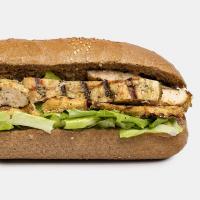 پنینی مرغ و هالوپینو (رژیمی)
