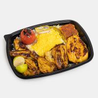چلو جوجه کباب با استخوان (450 گرمی)