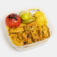 چلو جوجه کباب باربیکیو (150 گرمی)