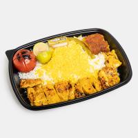 چلو جوجه کباب زعفرانی (250گرمی)