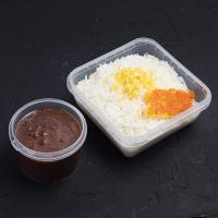 چلو خورشت فسنجان با مرغ