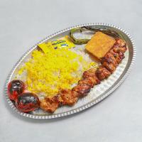 چلو جوجه کباب ران