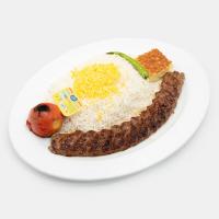 چلو کباب لقمه (یک سیخ)