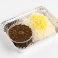 چلو قورمه سبزی اقتصادی