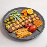 خوراک کباب لقمه نگین دار