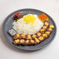 چلو کباب لقمه نگین دار