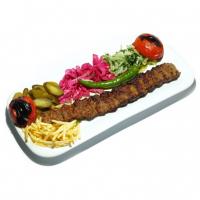 خوراک کباب لقمه زعفرانی
