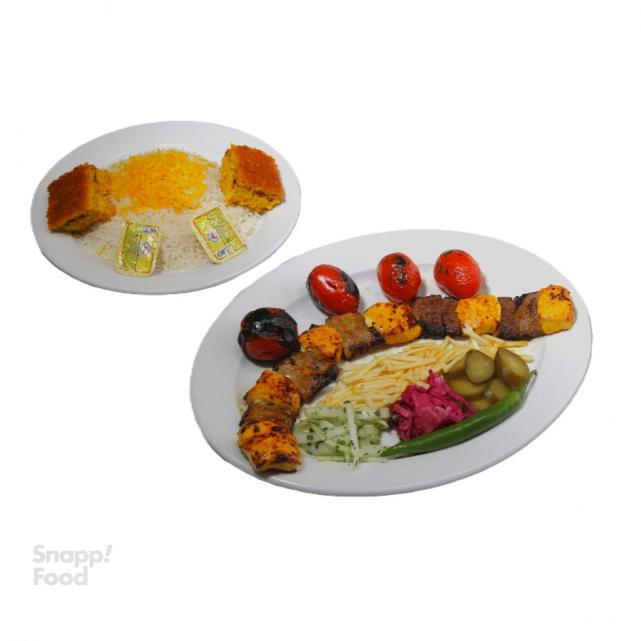 چلو کباب بختیاری ویژه