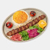 چلو کباب لقمه