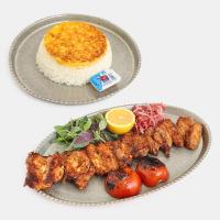 چلو جوجه کباب با استخوان عربی