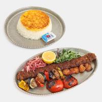 چلو کباب اورفلی خیش خاش