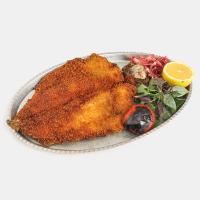 خوراک ماهی سرخ شده قزل آلا