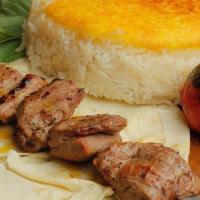 چلو کباب چنجه