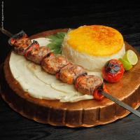 چلو مزه کباب