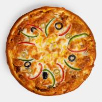 پیتزا قارچ و گوشت 24 سانت