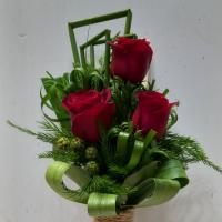 دسته گل رز