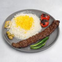 چلو کباب لقمه