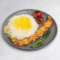 چلوجوجه کباب ران