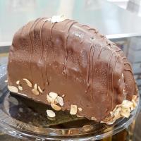 دسر شکلاتی با مغز موز