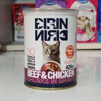کنسرو گربه دیرین دیرین چانکی با طعم مرغ و گوشت ۴۲۵ گرم