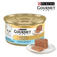 کنسرو پته گربه گورمت گلد طعم ماهی اقیانوسی 85 گرم (آلمان)