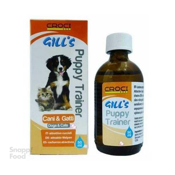 قطره تعلیم محل ادرار سگ و گربه جیلز حجم 50 میلی لیتر – Gills