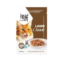 پوچ گربه خوش خوراک keyf با طعم بره