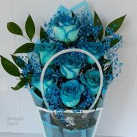 باکس گل تلقی رز ابی