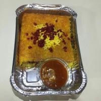 ته چین زعفرانی مخصوص بزرگ
