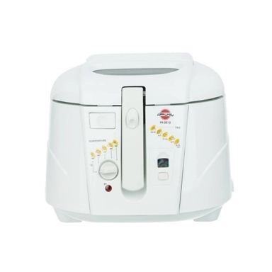 White Pars khazar air fryer for cooking.